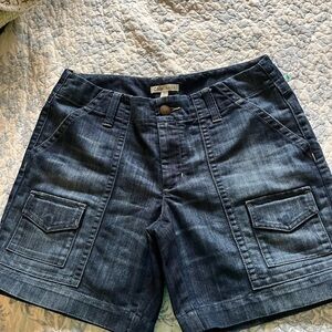 CAbi Dark Blue Jean Shorts for Women